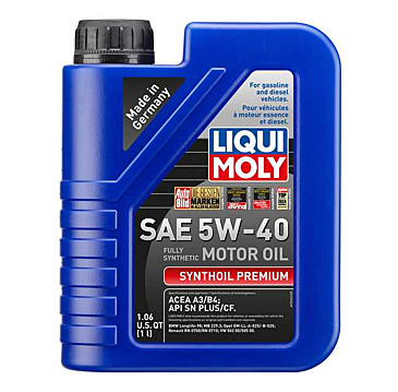 5W40 Synthoil Premium Engine Oil (1 Liter)