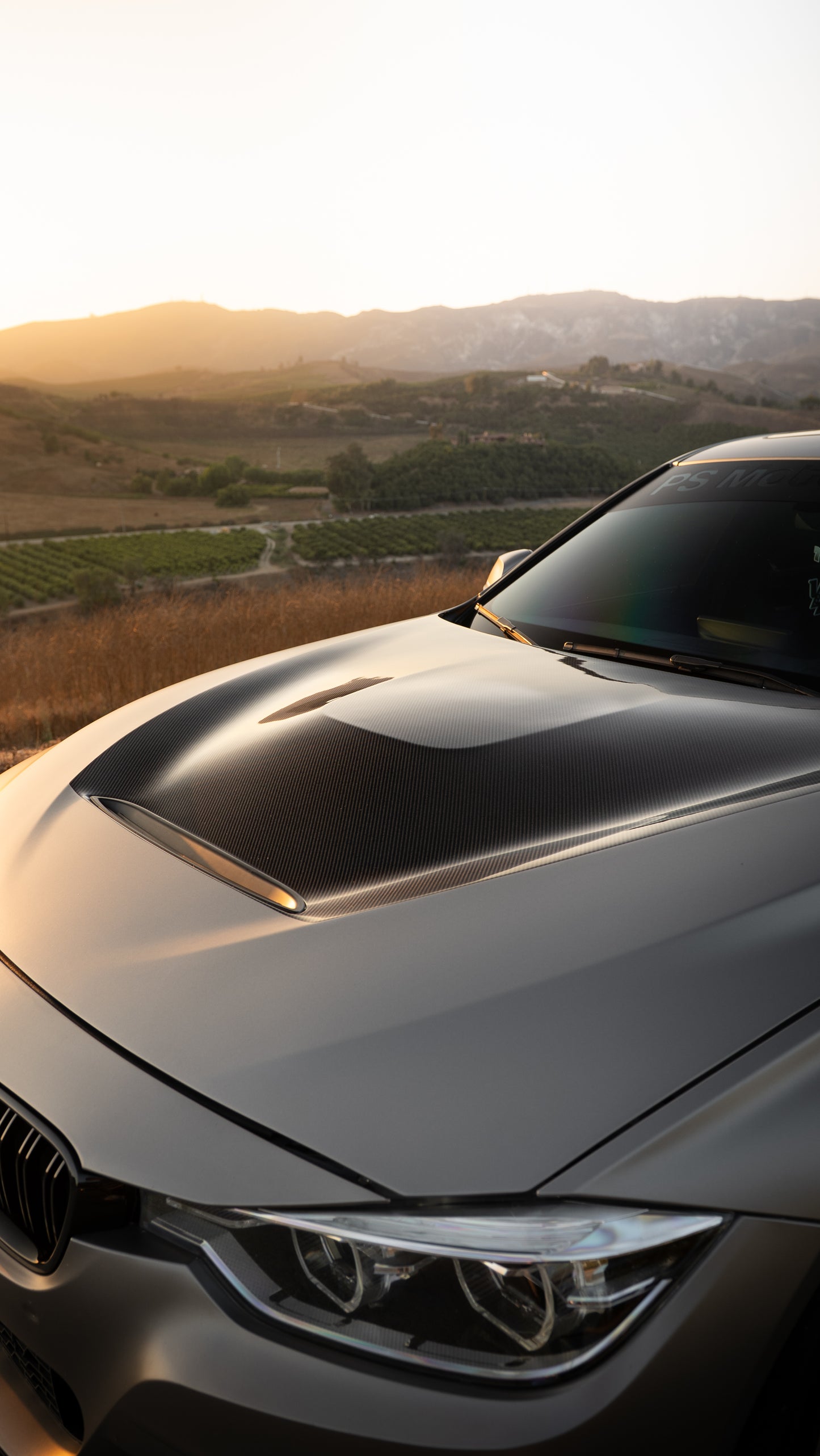 GTS Style Carbon Fiber Hood - F30 3 Series