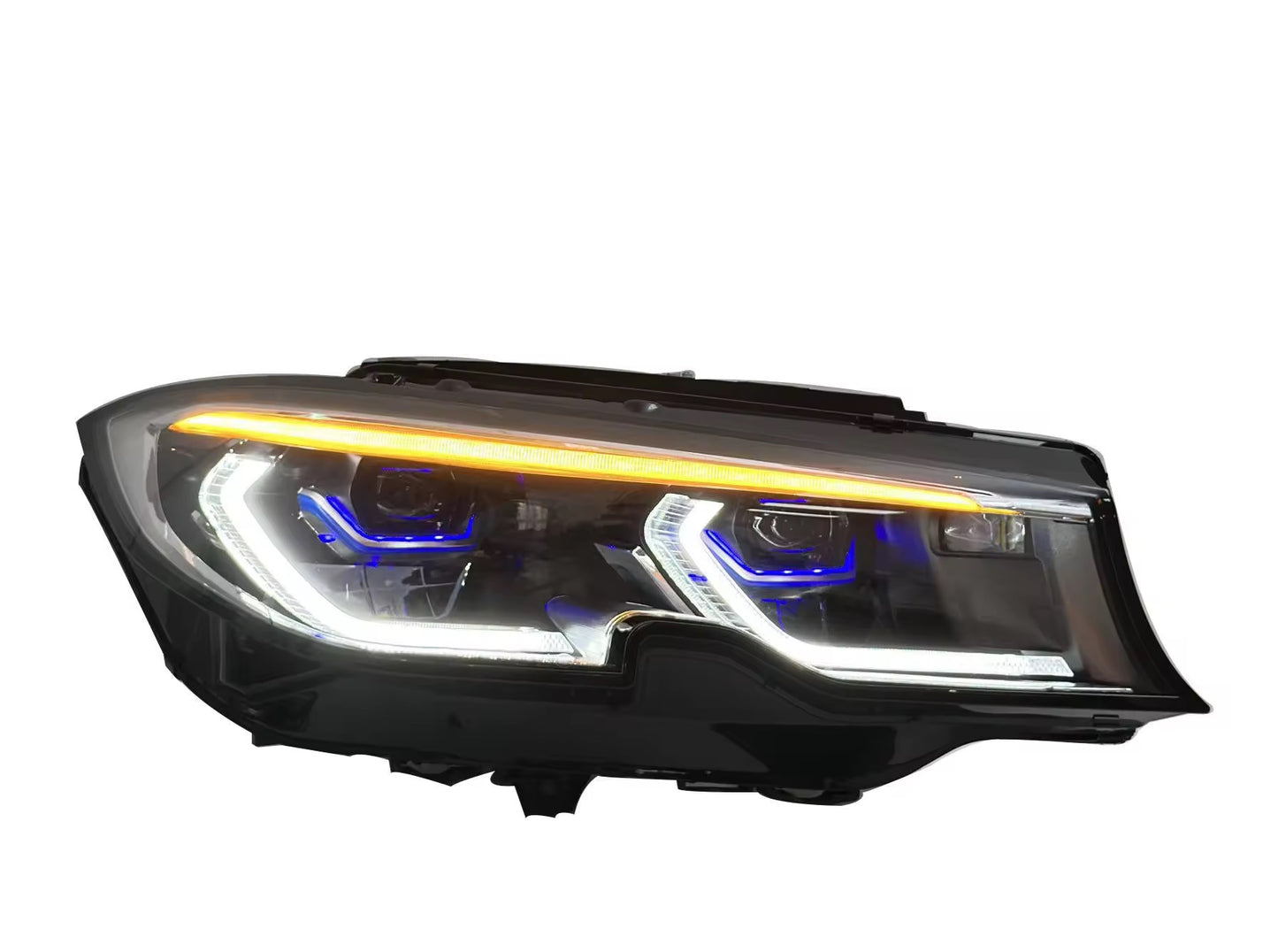 G20 Laser Style Headlight V1 (White/Yellow DRL)