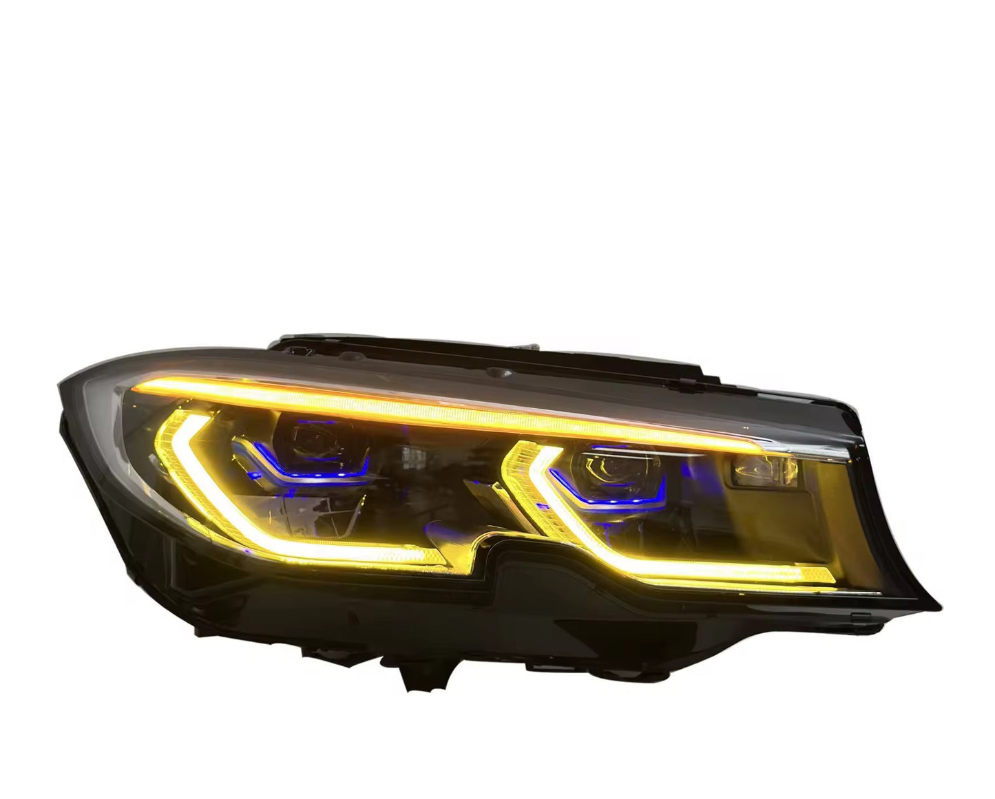 G20 Laser Style Headlight V1 (White/Yellow DRL)