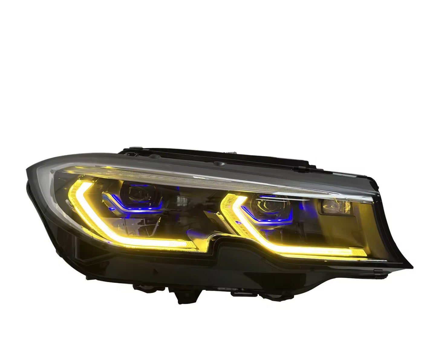 G20 Laser Style Headlight V1 (White/Yellow DRL)