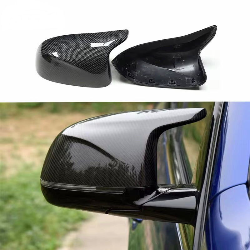Carbon Fiber Mirror Caps - X3M X4M F97 F98