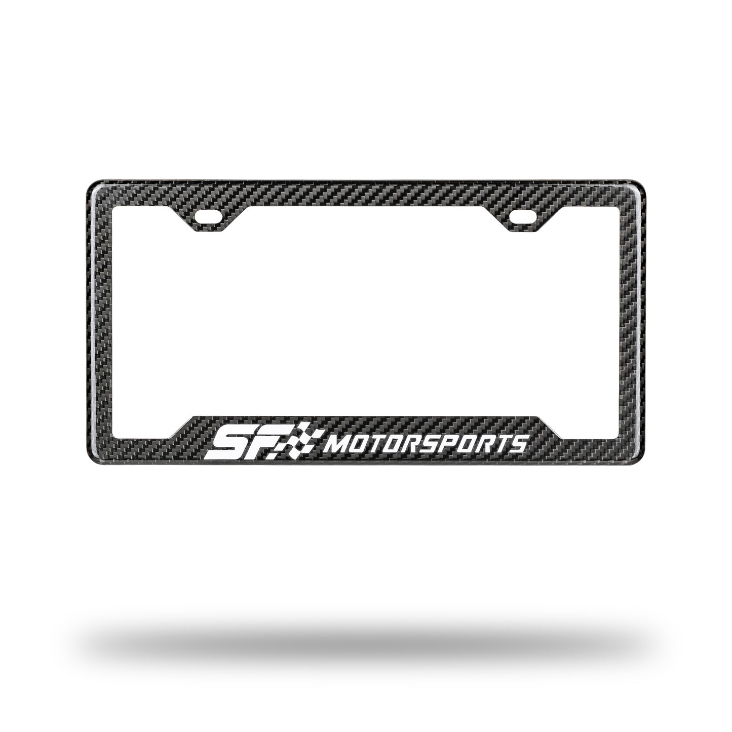 SF Motorsports Carbon Fiber License Plate Frame