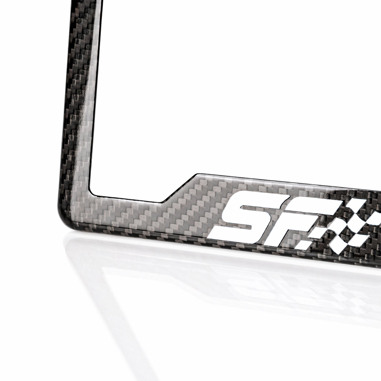 SF Motorsports Carbon Fiber License Plate Frame