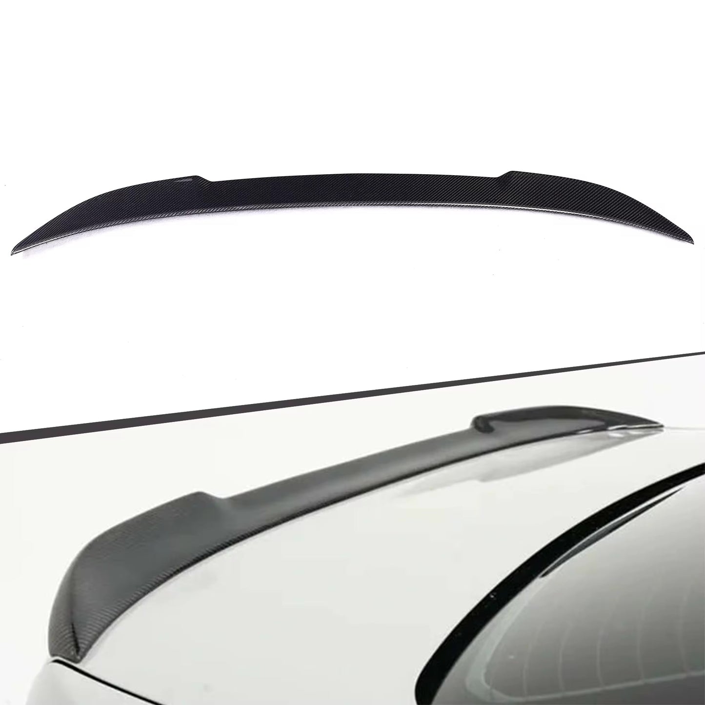 CS Style Carbon Fiber Spoiler - For F30 F80