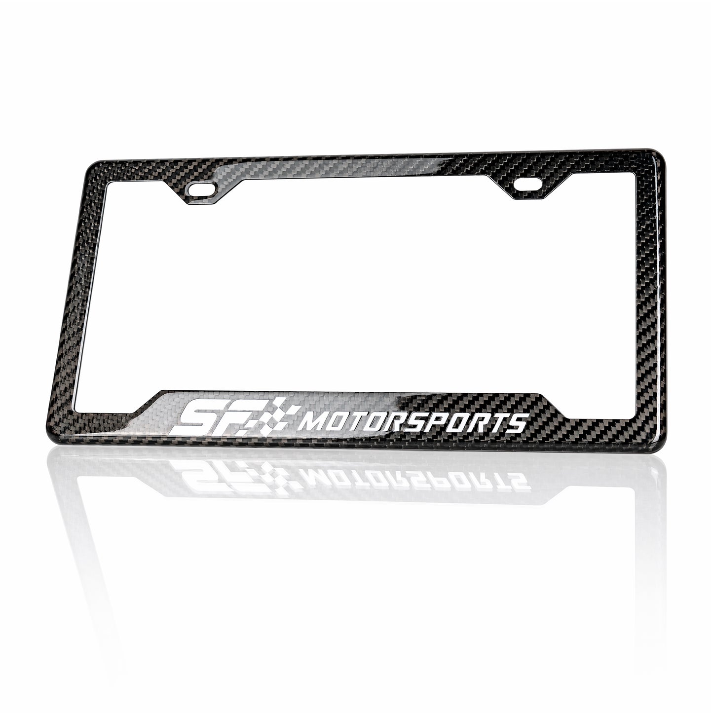 SF Motorsports Carbon Fiber License Plate Frame