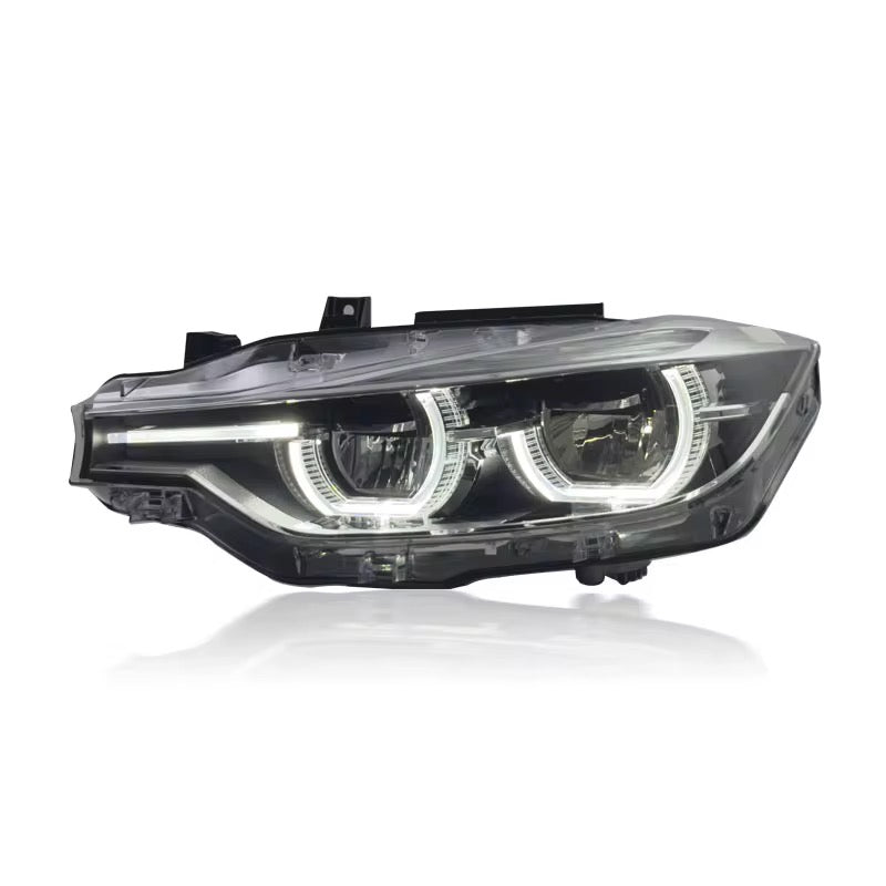 F Chassis Ikon Style Headlight (White/Yellow DRL)